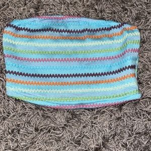 Shein colorful tube top